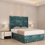 Dusk Panel Ottoman Bed Left - D Sleep