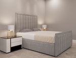 Zaea Panel Ottoman Bed Left - D Sleep