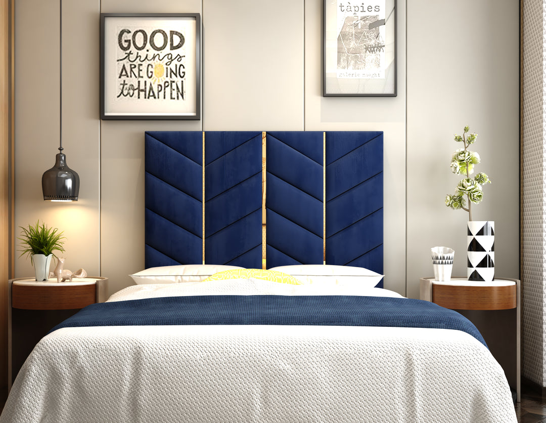 Raven Chevron Headboard Front - D Sleep